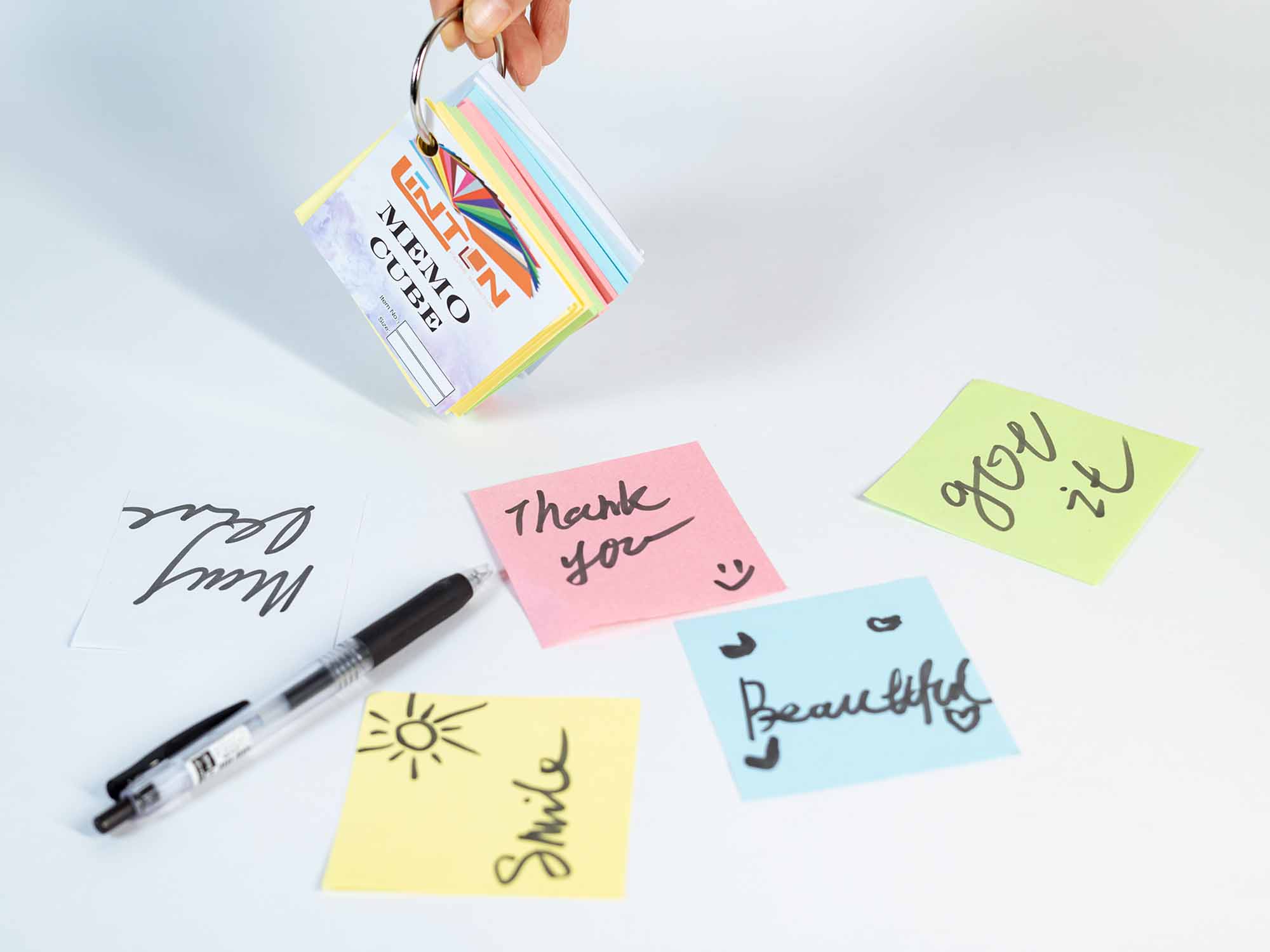 Memo cube quick note